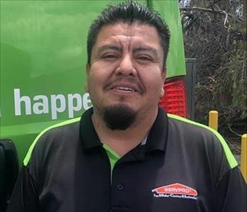 David, Lead Production Technician, team member at SERVPRO of San Diego City SW